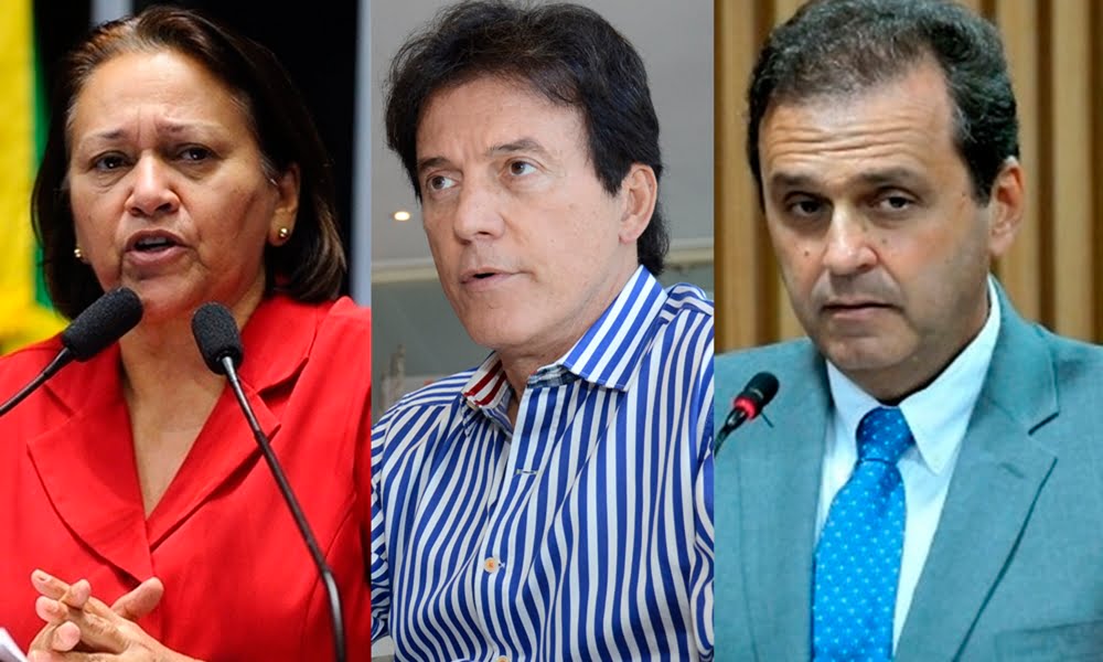 Pesquisa IBOPE: Fátima consolida liderança com o dobro de votos sobre Carlos Eduardo Alves