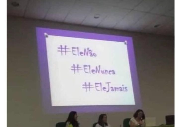 Advogada é atacada após encerrar debate sobre violência contra mulher com #EleNão no RN