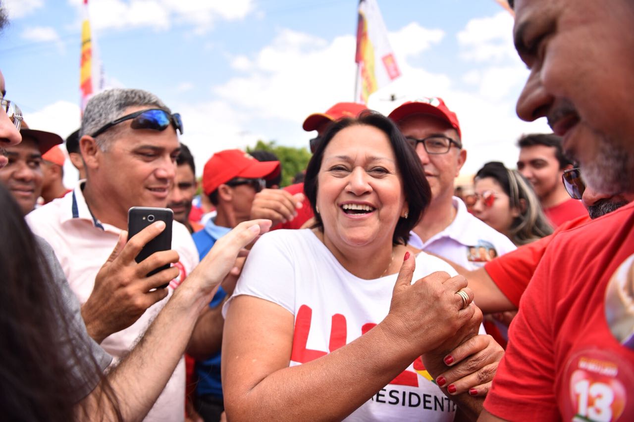 Fátima Bezerra é eleita a governadora mais votada da história do RN