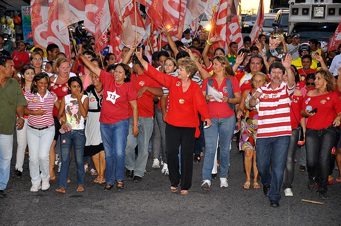 Wilmismo renasce mais vermelho e se engaja na campanha de Fátima