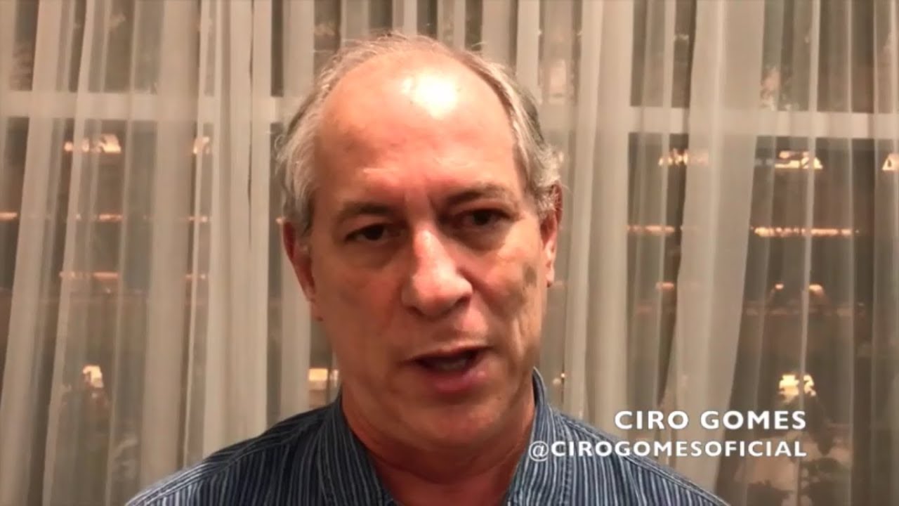 'Canalha, corrupto e irresponsável', diz Ciro Gomes em vídeo sobre ministro de Bolsonaro