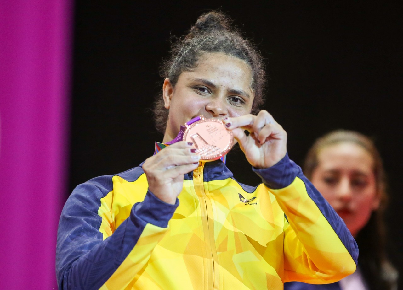 Halterofilistas do RN brilham com ouro e bronze no Parapan 2019