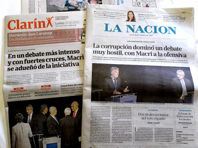 Mídia argentina tenta ressuscitar Macri na reta final da eleição