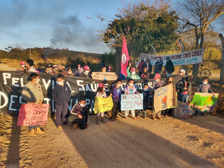 MST aciona Justiça para impedir despejo de acampamento em Minas