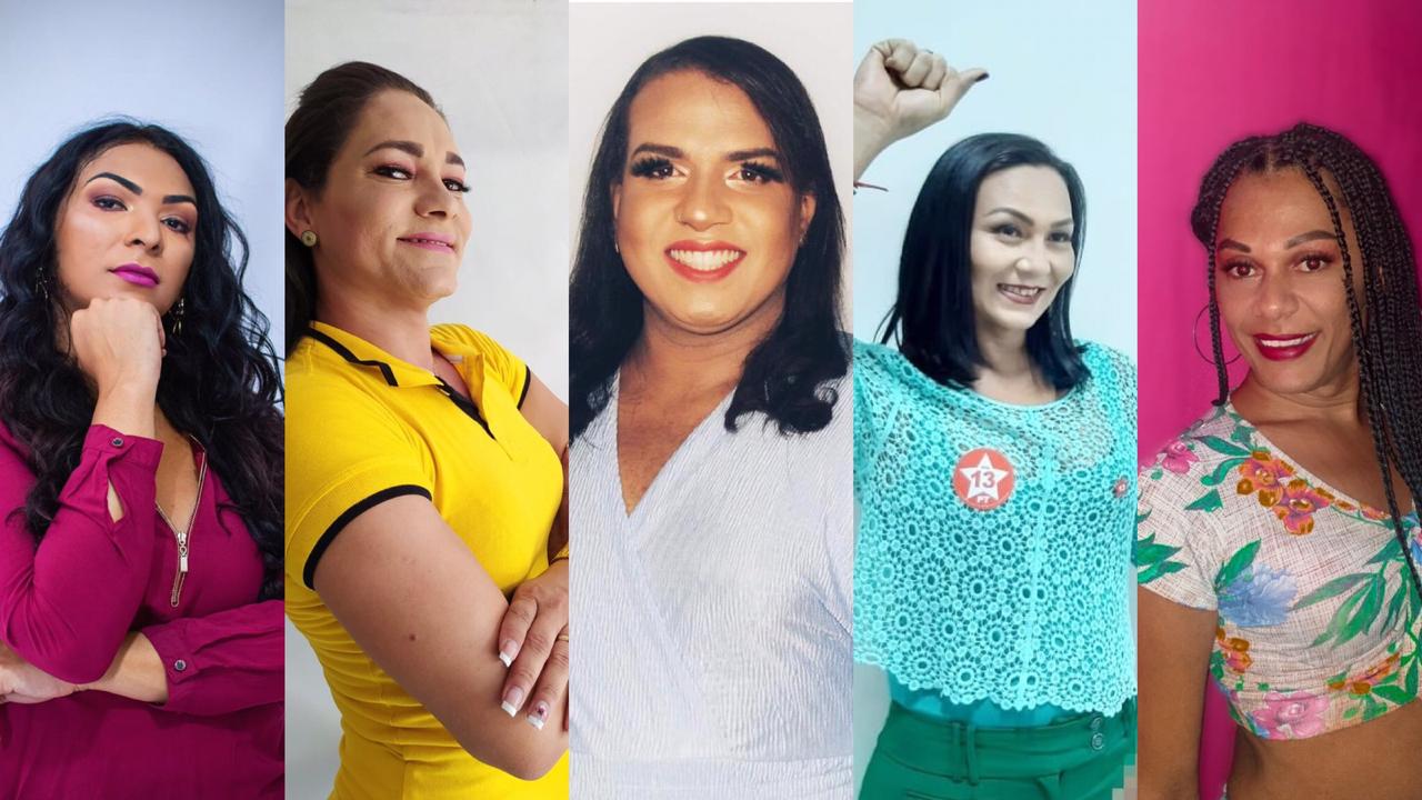 Sem apoio financeiro, cinco candidatas transexuais concorrem a legislativos municipais no RN