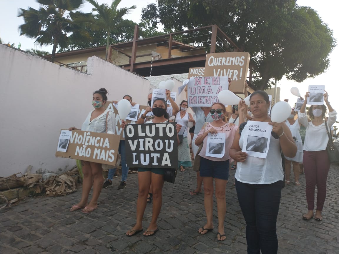 Mulheres pedem justiça por Andreza em Tibau do Sul