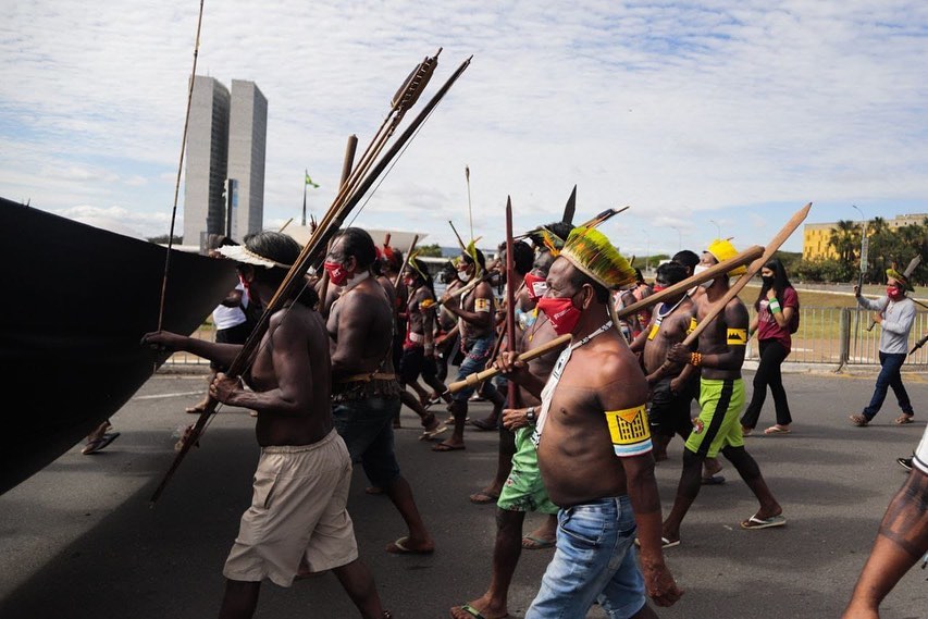 Indígenas do RN buscam doações para ir a Brasília se juntar ao “Levante pela Terra” e lutar contra a PL 490/07