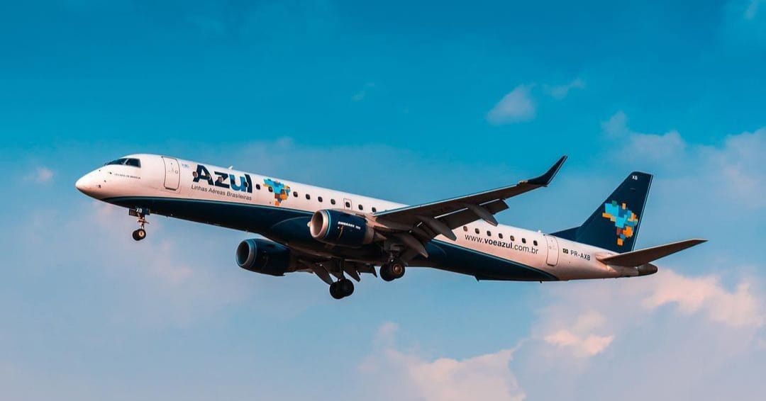 Azul faz voo inaugural entre Natal e Mossoró na próxima segunda (23)