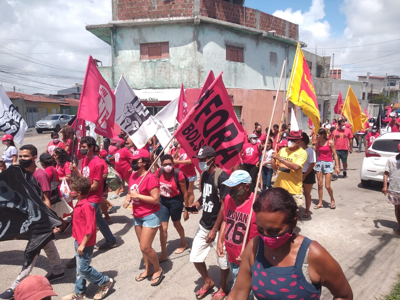 Movimento 'Fora Bolsonaro' se espalha e chega às periferias das Capitais, incluindo Natal