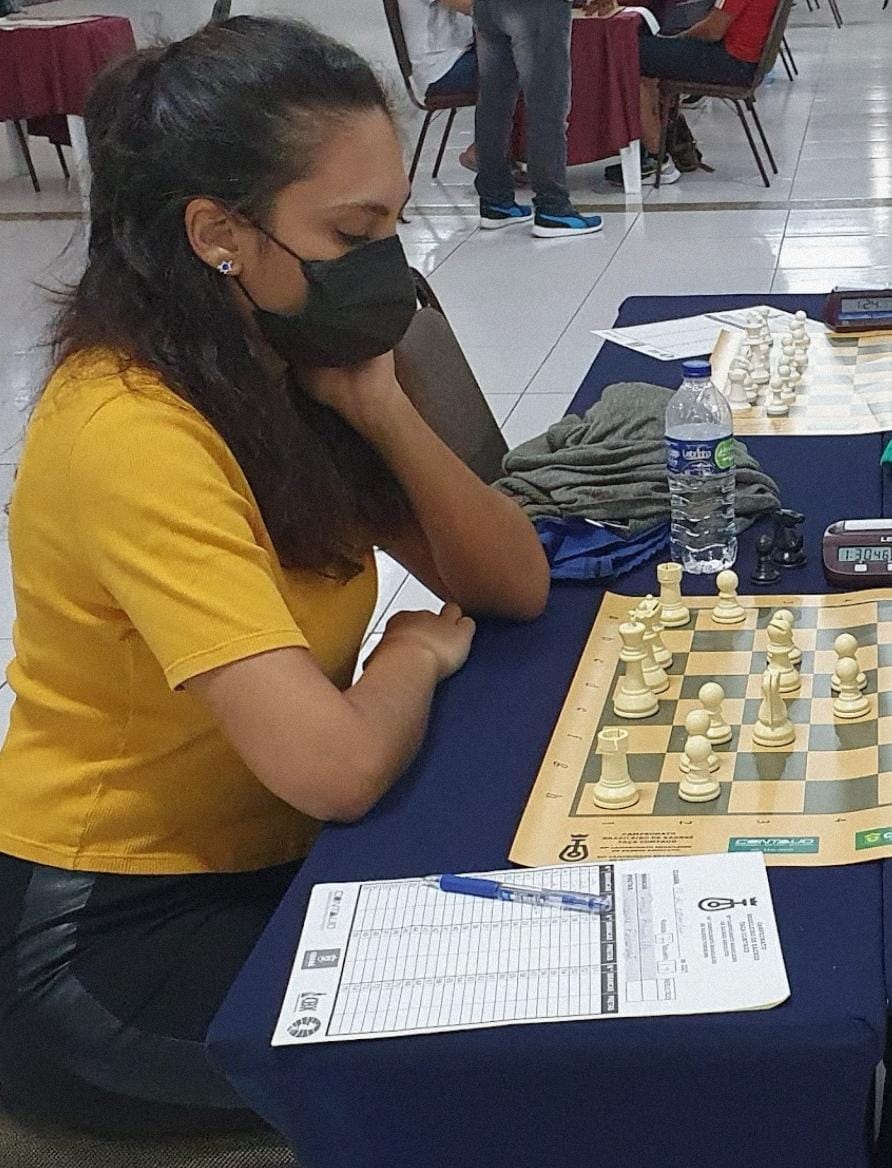 Isabela no Campeonato Mundial de Xadrez