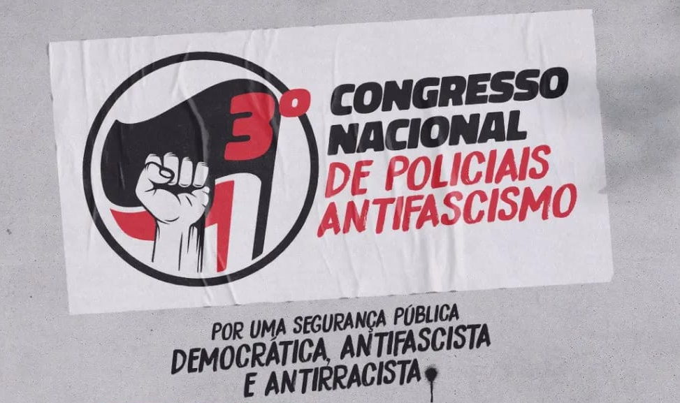 Veja o debate com João Pedro Stédile e Páris Barbosa no Congresso Nacional dos Policiais Antifascismo