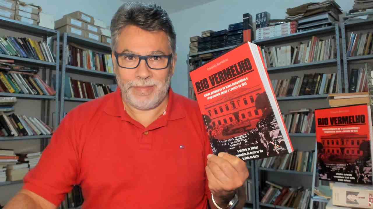 Rio Vermelho: livro que conta história do PCdoB do RN é lançado nesta sexta-feira