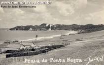 Registro antigo da praia de Ponta Negra I Foto: Jaeci