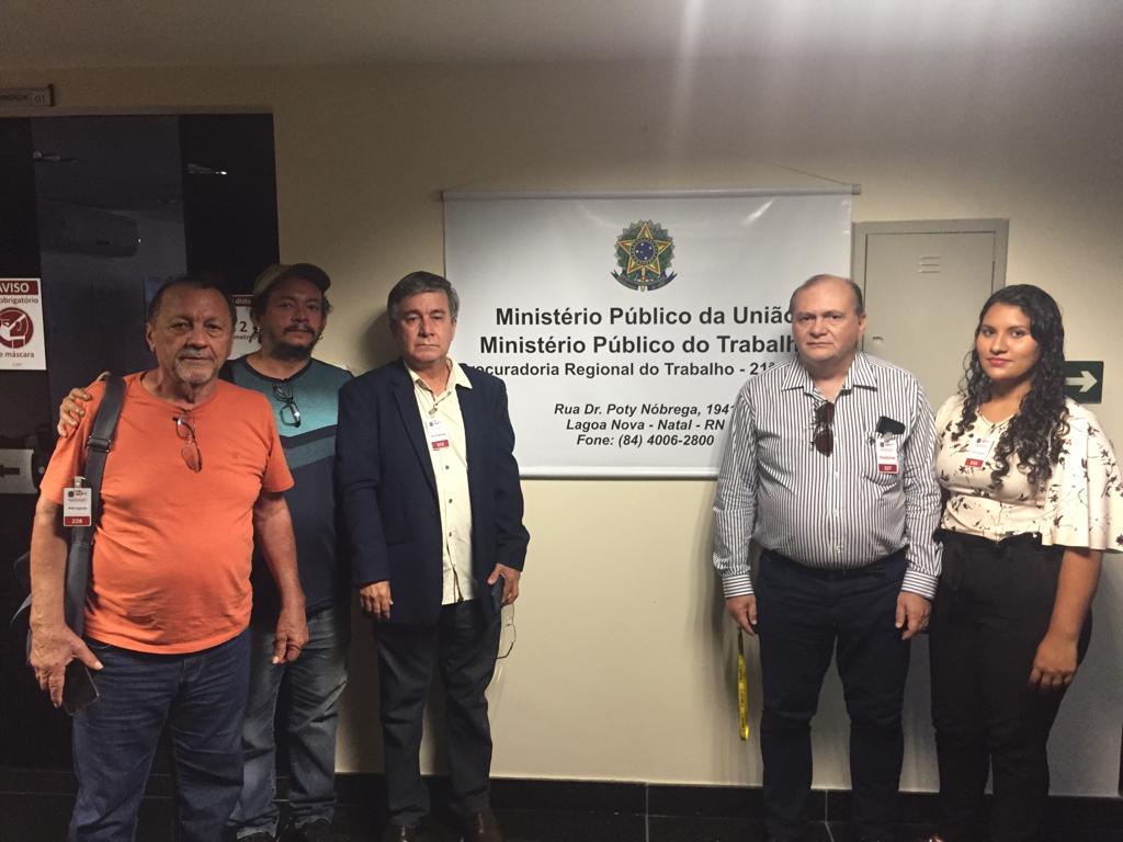 Robério Paulino e Natália Bonavides vão ao MPT contra prefeito de Natal por crime de assédio eleitoral