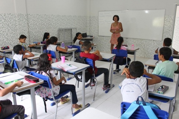 Escola da rede municipal de ensino de Natal I Foto: Manoel Barbosa / Arquivo SME