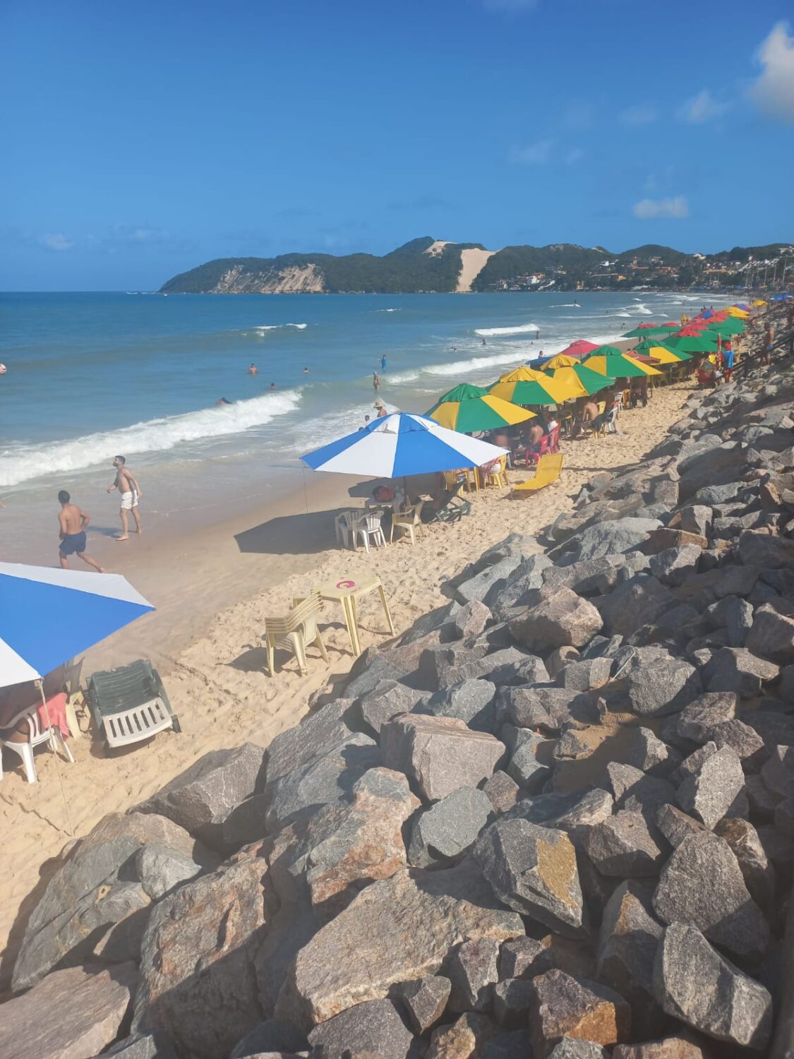 Praia de Ponta Negra, em Natal (RN) I Foto: Mirella Lopes