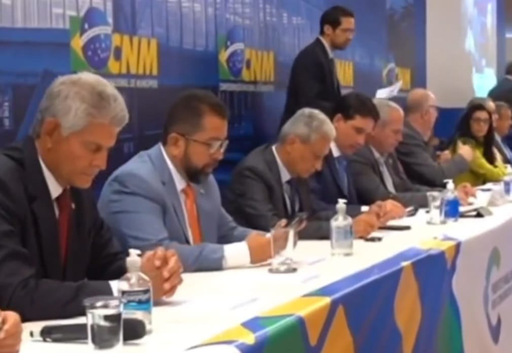 Reunião da Confederação Nacional dos Municípios (CNM) nesta terça (7)