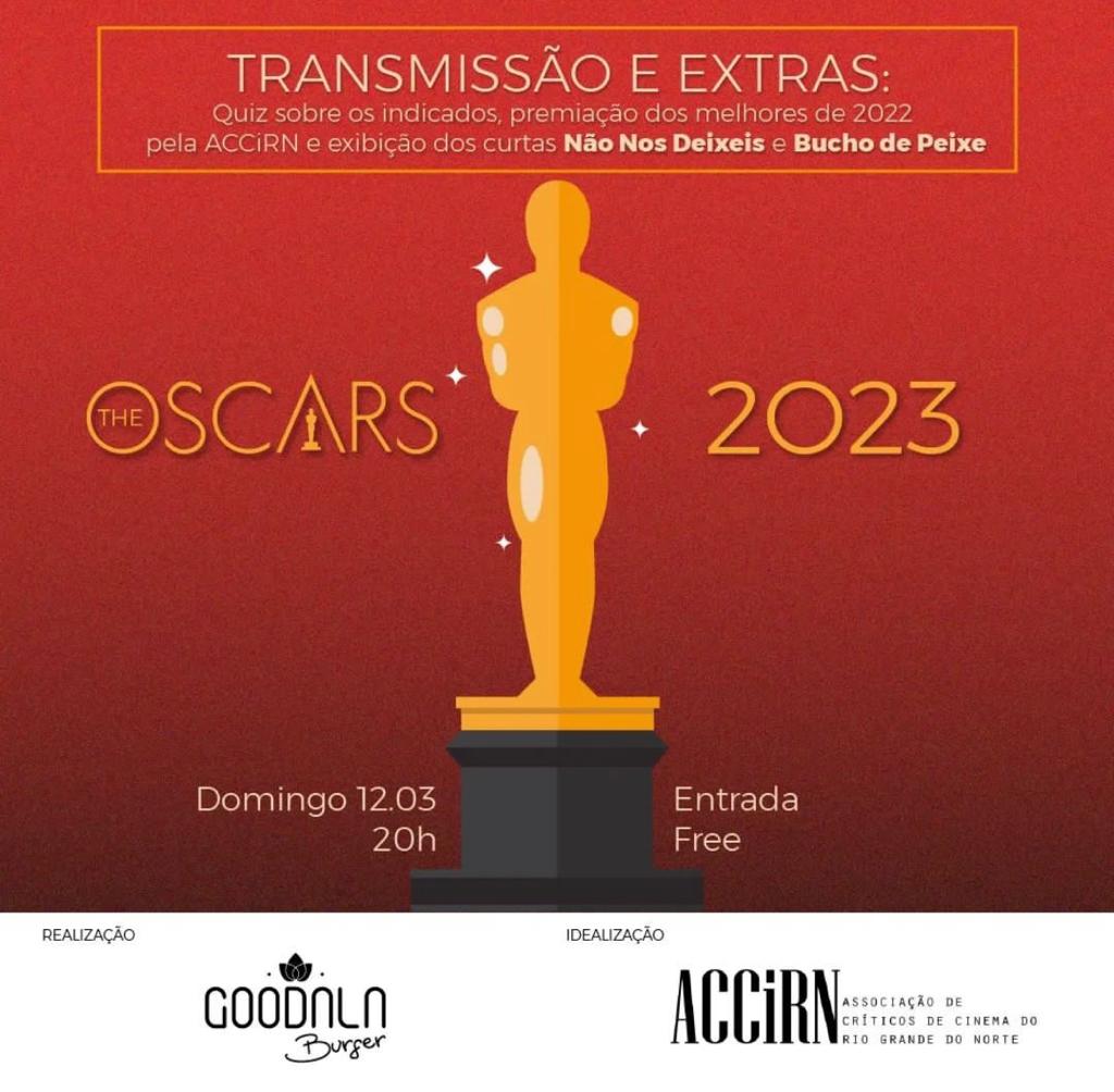 Oscar 2023: ACCiRN e Goodala reúnem cinéfilos de Natal em festa com transmissão e extras