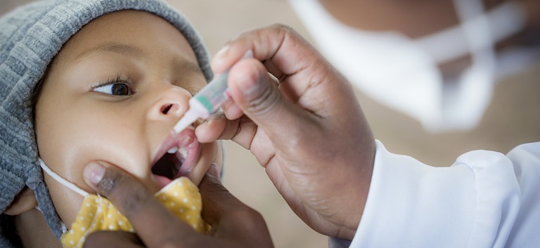 vacina polio Foto: Ministério da Saúde - Marcos Lopes/MG