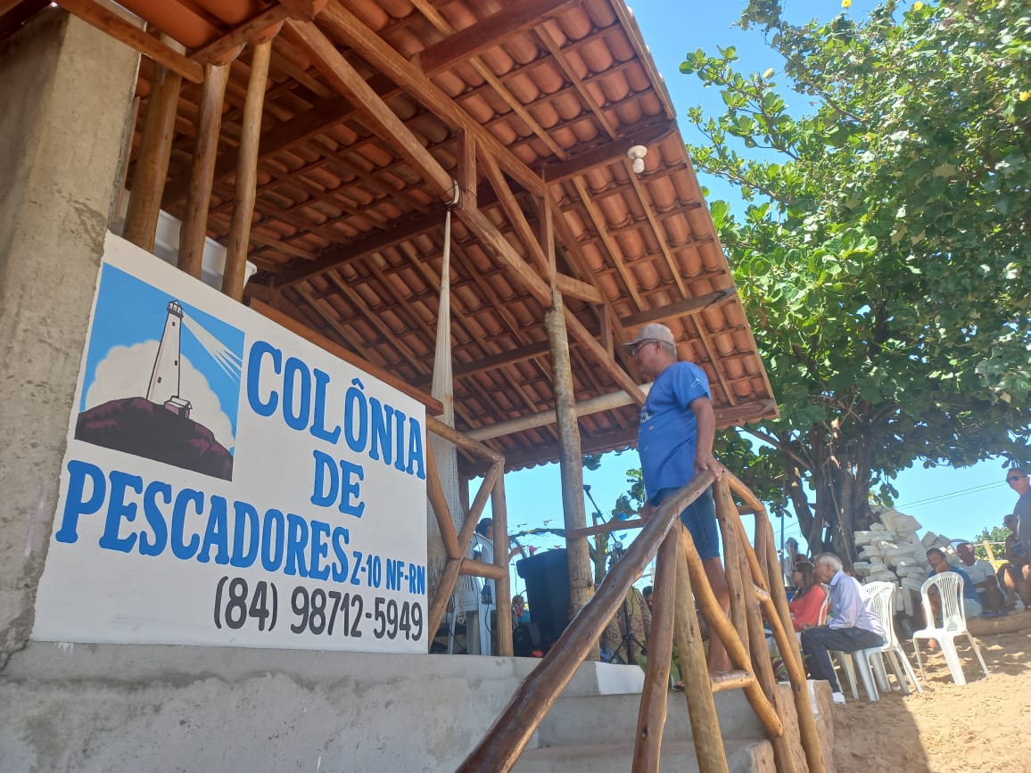 Pescadores de Tabatinga comemoram nova estrutura e área regularizada para atividades