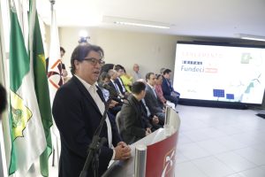 Aldemir Freire durante lançamento do edital de R$ 20 milhões para pesquisas em hidrogênio verde I Foto: Carmem Felix