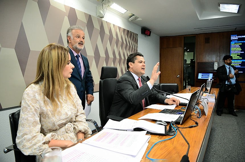 Reunião da CCJ do Senado sobre Pec do Plasma I Foto: Pedro França/Agência Senado