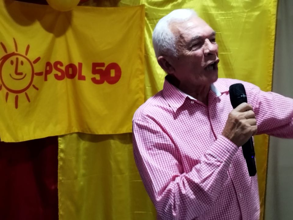 PSOL dá posse a Sandro Pimentel e ganha reforço de Lucena