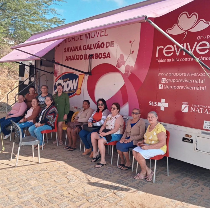 Grupo Reviver realiza mamografias na Zona Norte