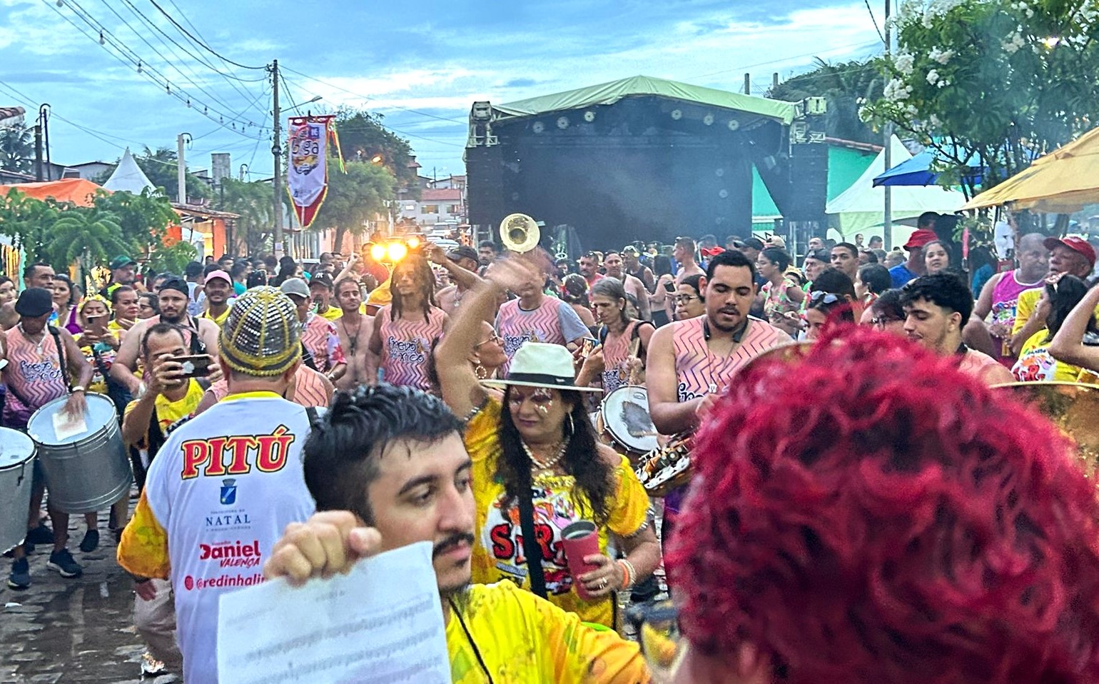 Banda do Siri mantém o ritmo da folia no carnaval da Redinha